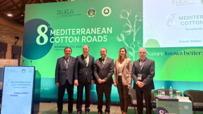 İzmir Ticaret Borsası heyeti, 8. Akdeniz Pamuk Yolu etkinliğinde Selanik’te