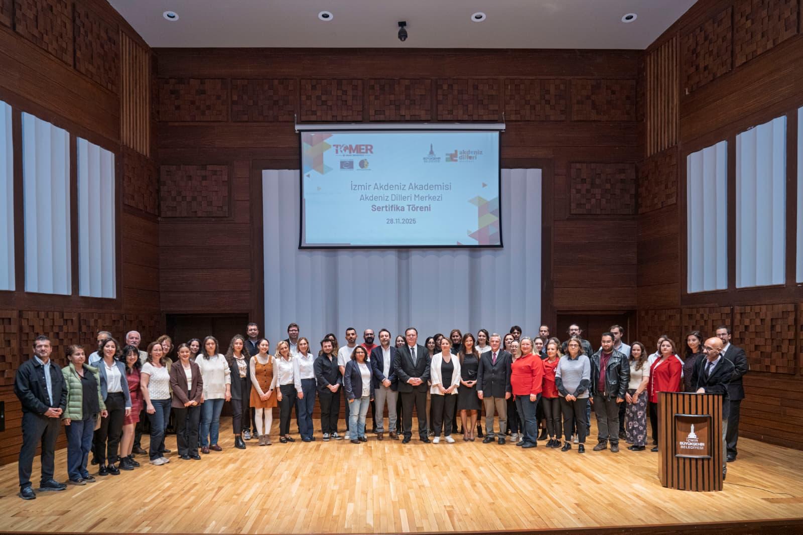 İzmir Büyükşehir Belediyesi Akdeniz Dilleri Merkezi'nin Ankara Üniversitesi TÖMER iş