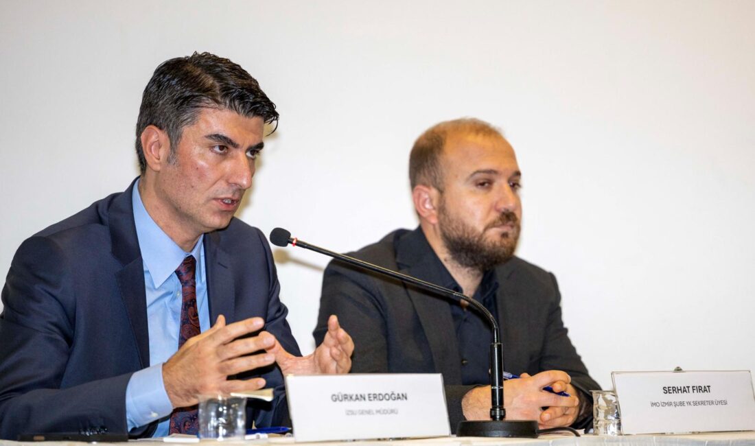 İZSU Genel Müdürü Erdoğan: Tasarruf uygulamaları kentin su güvenliğini ayakta tutuyor İZSU Genel Müdürü Gürkan Erdoğan, panelde su krizi önlemlerini açıkladı: