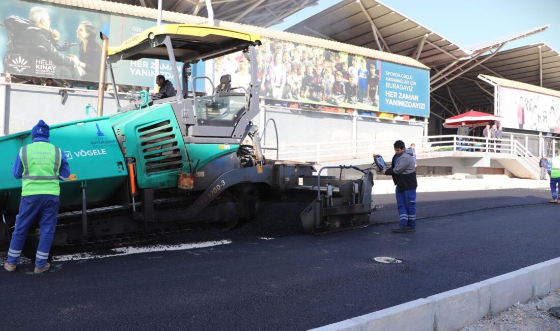 İzmir Büyükşehir Belediyesi'nin Karabağlar'daki Dostluk Bulvarı bağlantı yolu projesinde sona