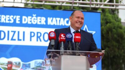 Menderes Belediye Başkanı İlkay Çiçek, yoğun bir katılımla 5 büyük