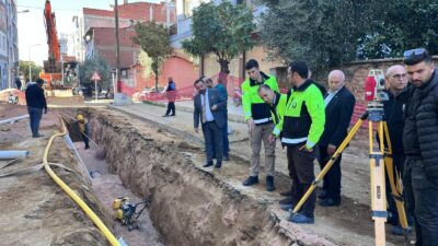 İzmir Büyükşehir Belediyesi İZSU, Ödemiş’te su taşkınlarını önlemek ve içme