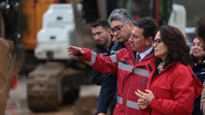 Muğla’da 502 milyon TL’lik yol ve altyapı yatırımı sahada incelendi.