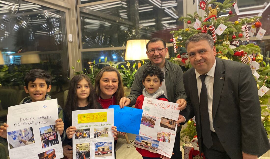 EMD İzmir LÖSEV ziyareti, 10 Ocak’ta duygulandırdı. Gazeteciler, lösemili çocuklarla