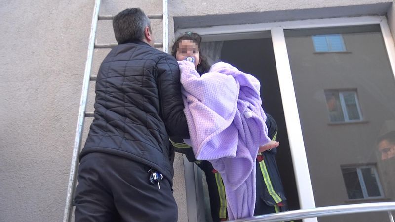 Erzurum’da bebek ağlama sesi paniği
