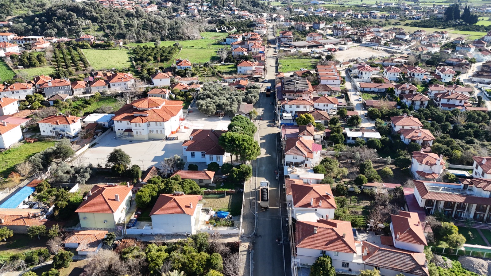 Gökova yol çalışmasıyla değişiyor