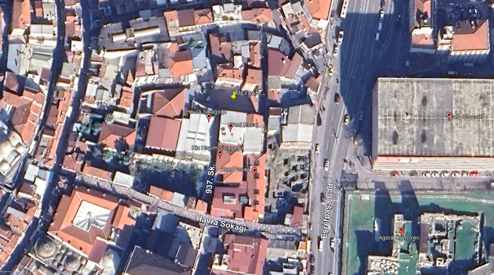 Havralar Meydanı düzenleme projesi
