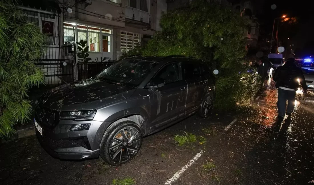 İzmir’de Saatler İçinde Felaket: Fırtına Ağaçları söktü İzmir fırtına ve sağanak yağışla zor anlar yaşadı. Yollar göle