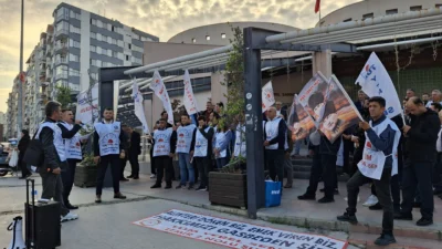 Konak Belediyesi’nde sendika krizi büyüyor. Zabıta üniforması ve giyecek yardımı