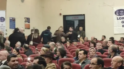 Lokantacılar Odası seçimi İzmir’de gergin geçti. Adaylar sert sözlerle birbirini