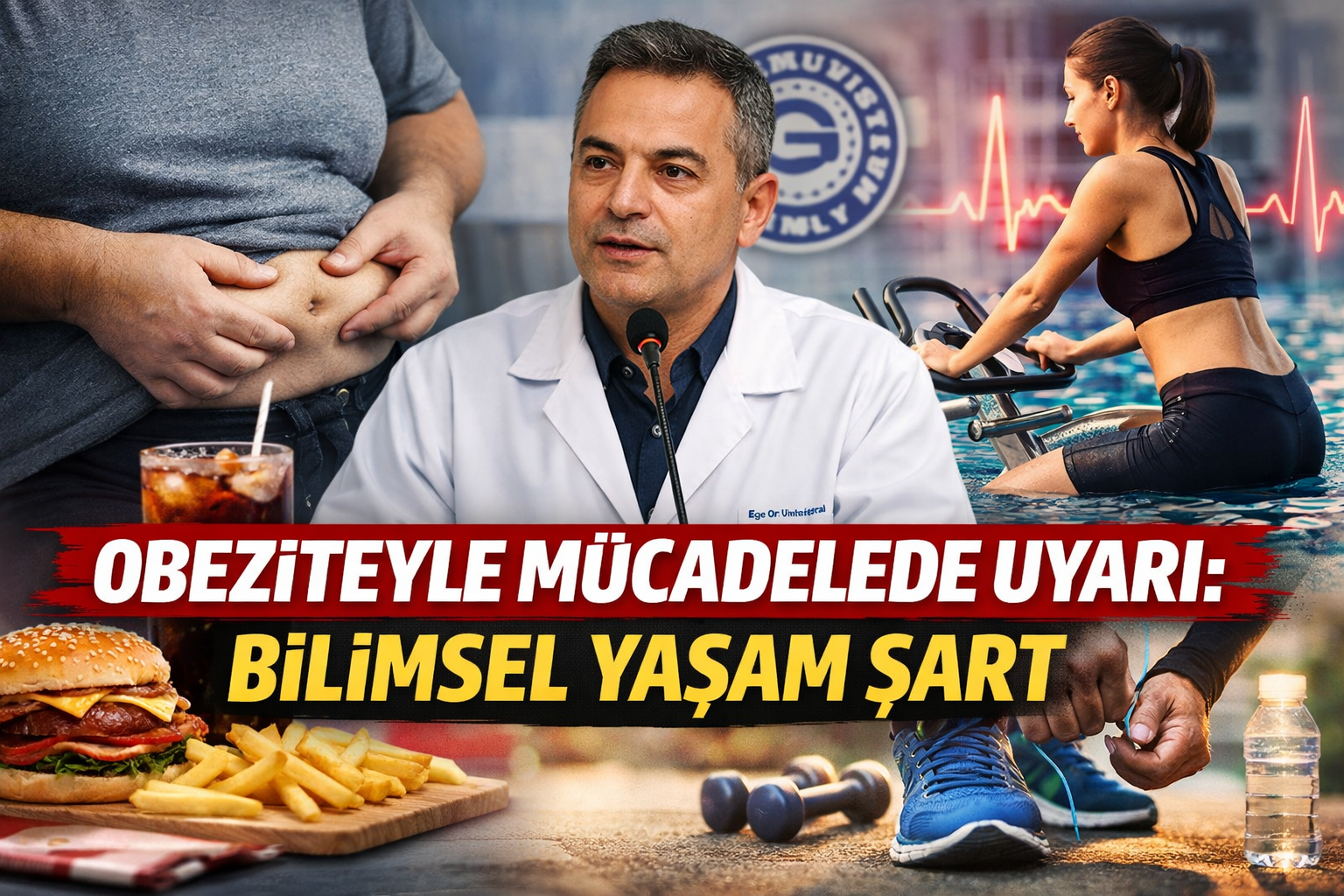 Obezite ile mücadele estetik değil sağlık meselesi. Doç. Dr. Onur