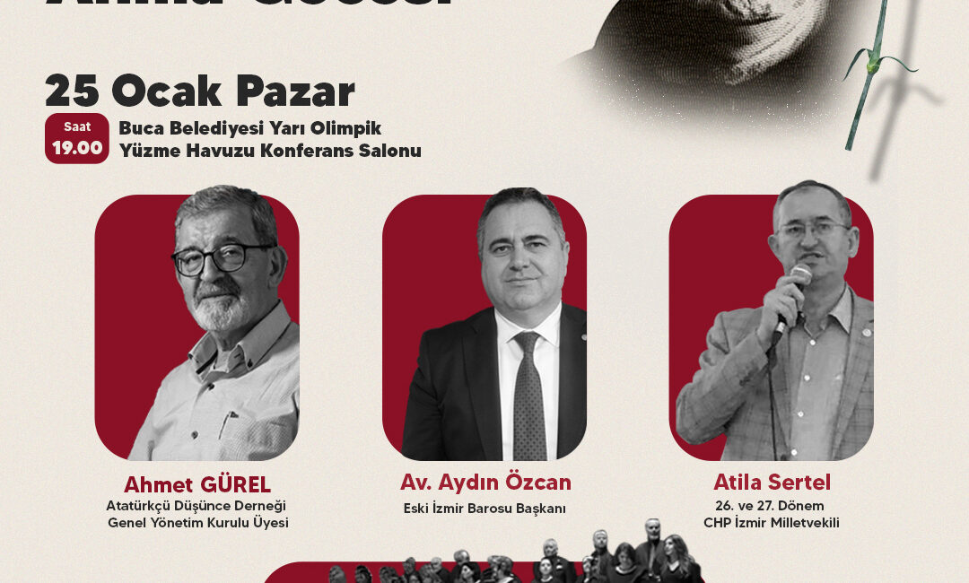 Buca Belediyesi, gazeteci Uğur Mumcu'yu katledilişinin 33. yılında özel bir