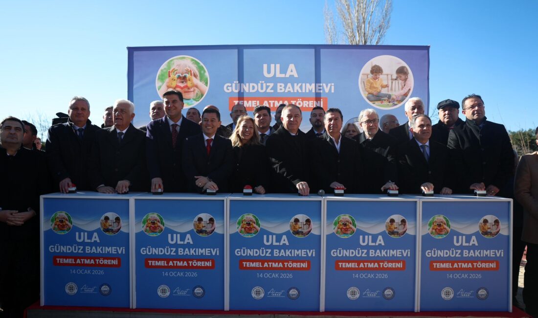 Ula Gündüz Bakımevi temeli atıldı! Muğla Büyükşehir Belediyesi'nin 65 çocuk