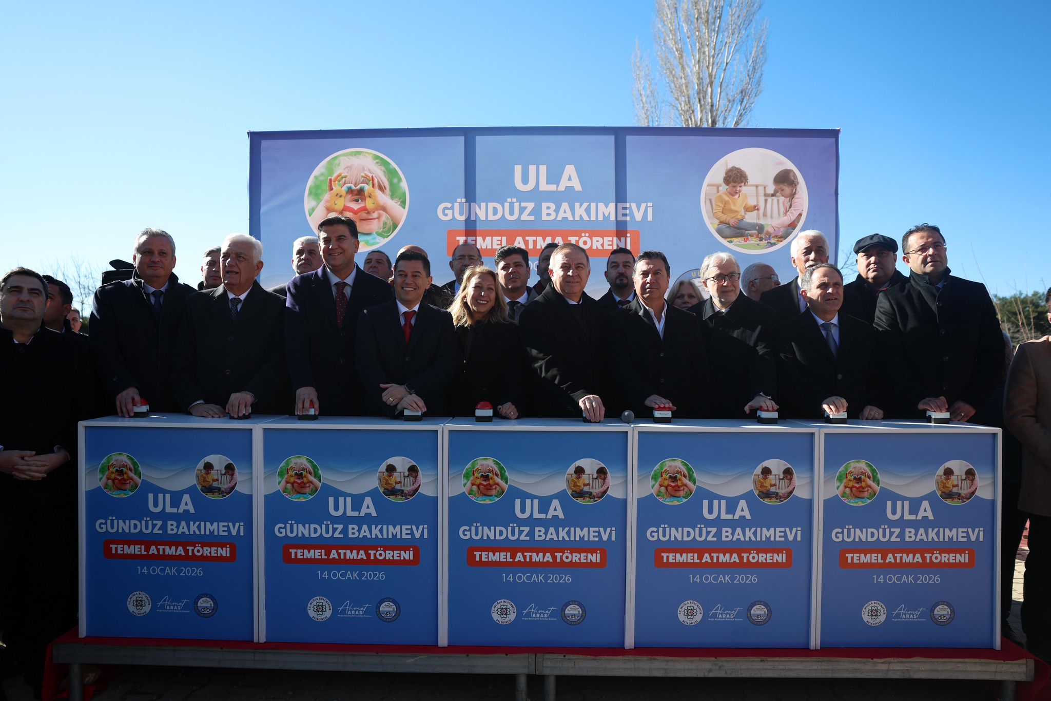 Ula Gündüz Bakımevi temeli atıldı! Muğla Büyükşehir Belediyesi'nin 65 çocuk