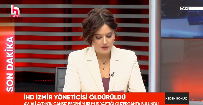 KAN DONDURAN CİNAYET: İHD İZMİR YÖNETİCİSİ AVUKAT ALİ AYDIN ÖLDÜRÜLDÜ İnsan Hakları Derneği (İHD) İzmir Şubesi yöneticisi ve emekli öğretmen