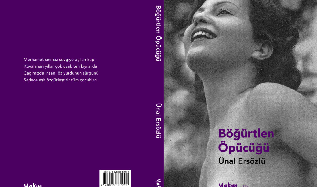 Ünal Ersözlü’den Tek Şiirlik Bir Evren: “Böğürtlen Öpücüğü” Raflarda Yerini Aldı Böğürtlen Öpücüğü şiir kitabı raflarda. Ünal Ersözlü’nün tek şiir olarak