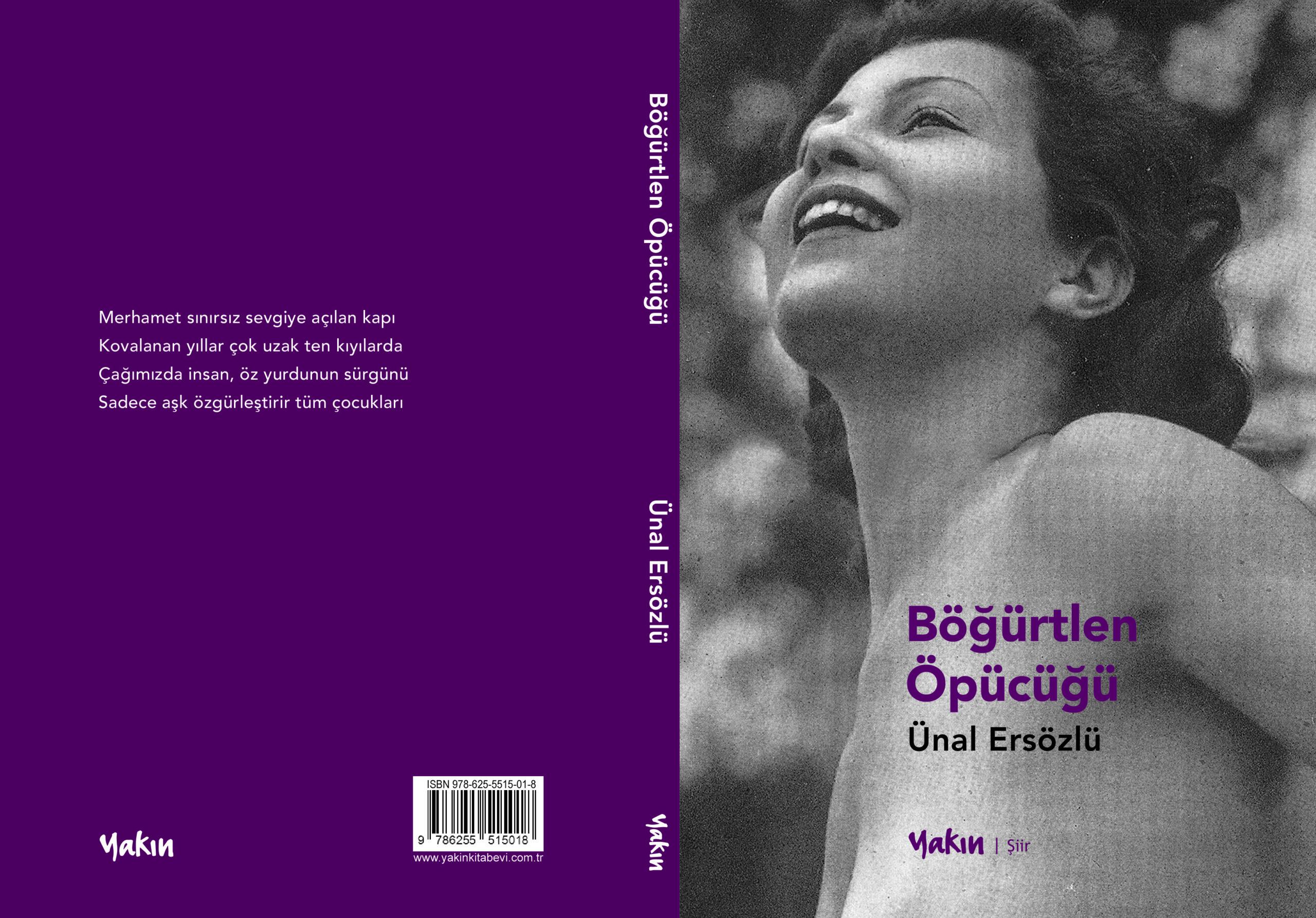 Böğürtlen Öpücüğü şiir kitabı raflarda. Ünal Ersözlü’nün tek şiir olarak