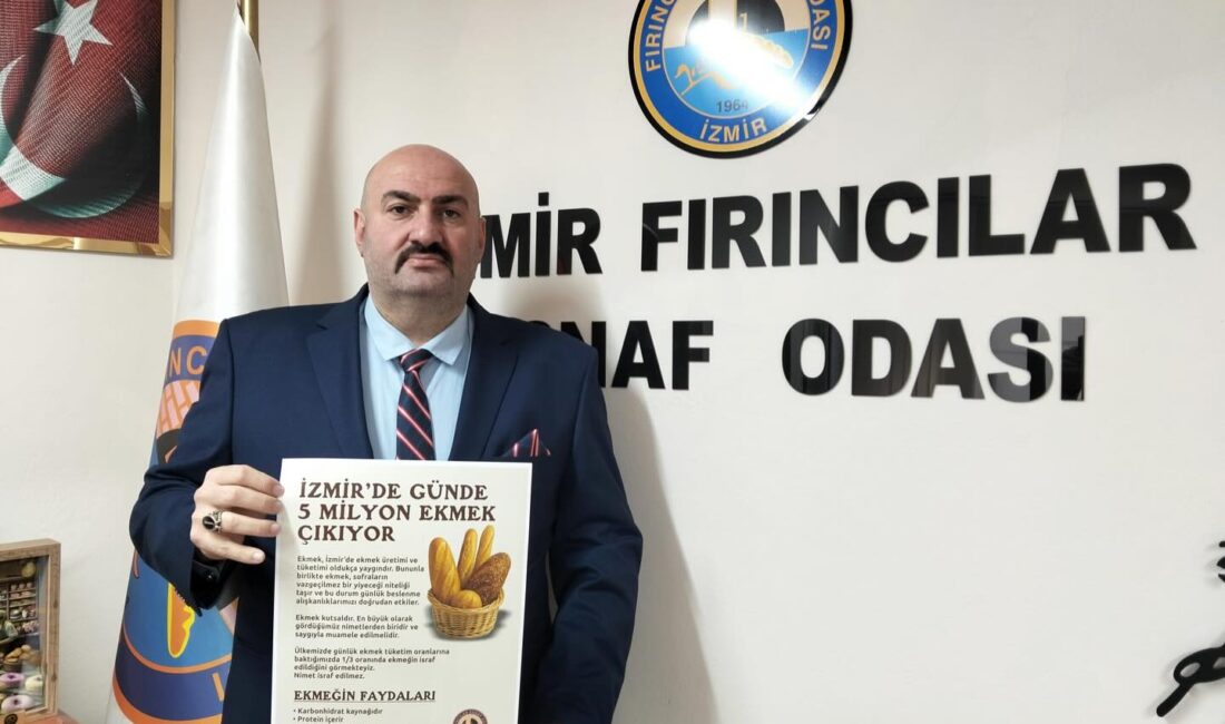 İzmir Fırıncılar Odası Başkanı Kemal Sırtı, Bornova Belediyesi'nin "Kent Fırın"