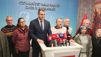 CHP İzmir İl Başkanı Çağatay Güç, emeklilerin açlığa mahkûm edildiğini