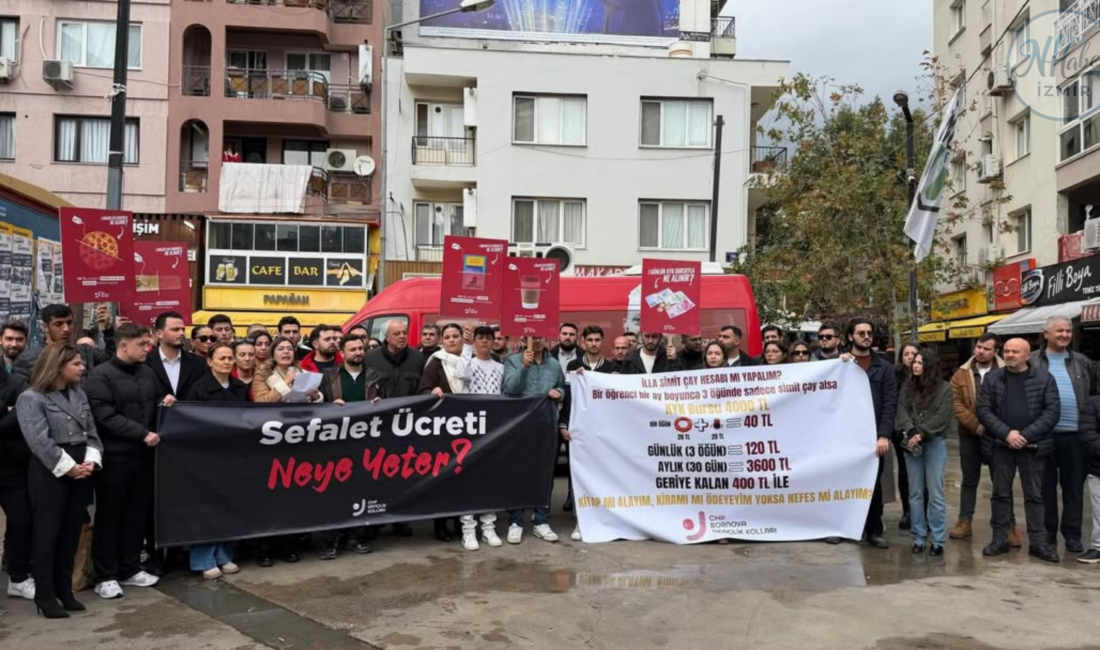 CHP İzmir Gençlik Kolları, 2026 KYK bursunun 4.000 TL olmasına