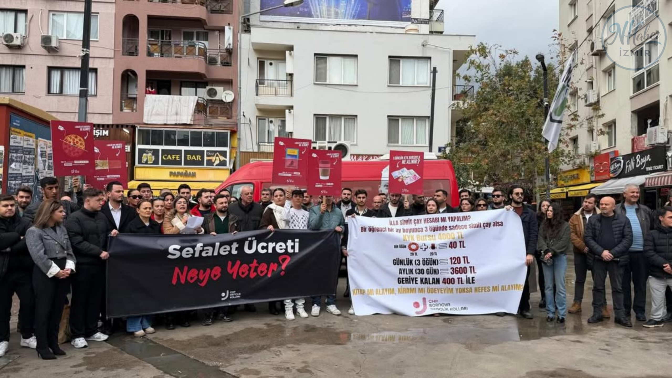 CHP İzmir Gençlik Kolları, 2026 KYK bursunun 4.000 TL olmasına