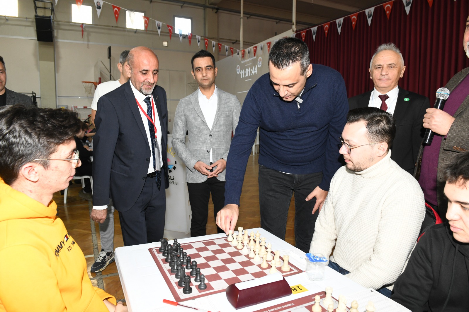 Çiğli'de düzenlenen 2. İsmail Hakkı Tonguç Satranç Turnuvası, 26 ilden