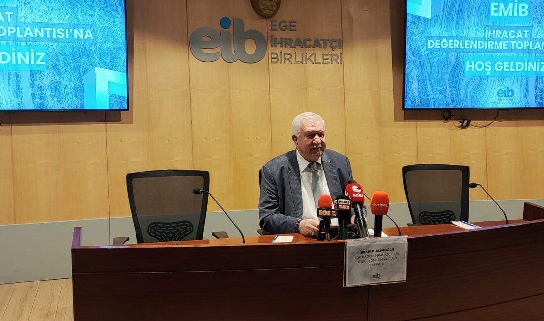 EMİB Başkanı İbrahim Alimoğlu, 2030 yılı için 2 milyar dolarlık