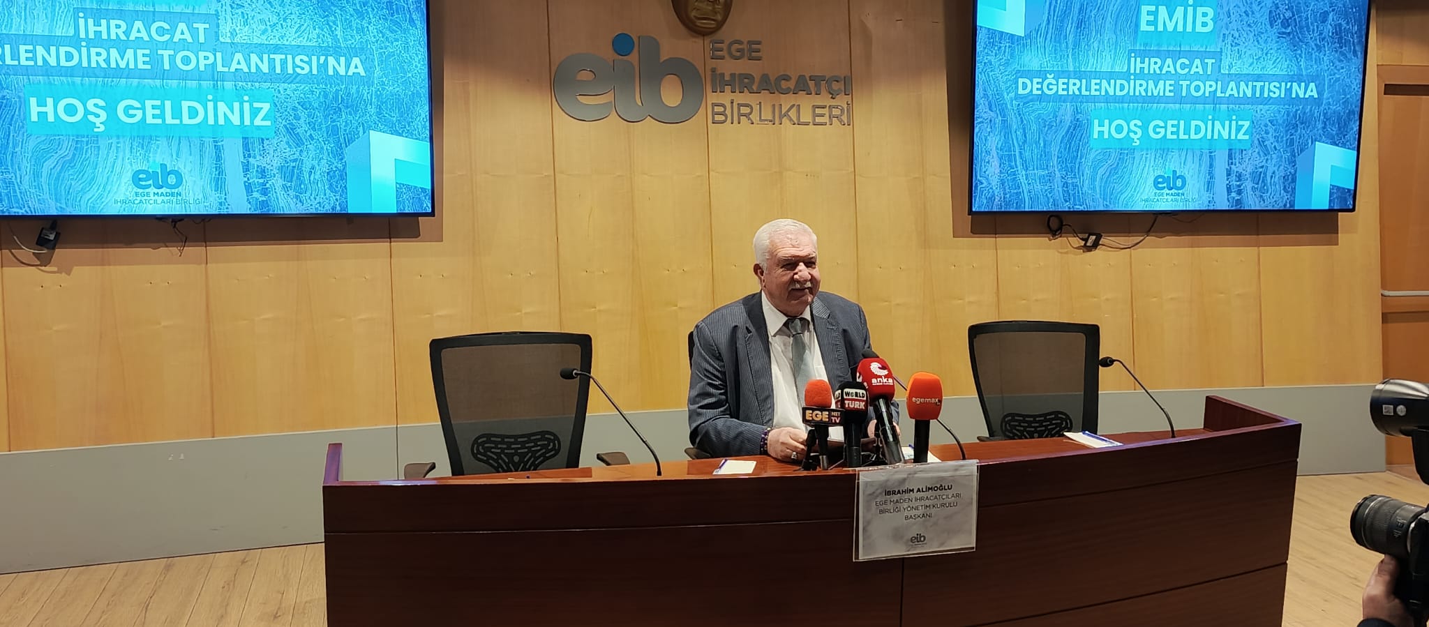 EMİB Başkanı İbrahim Alimoğlu, 2030 yılı için 2 milyar dolarlık