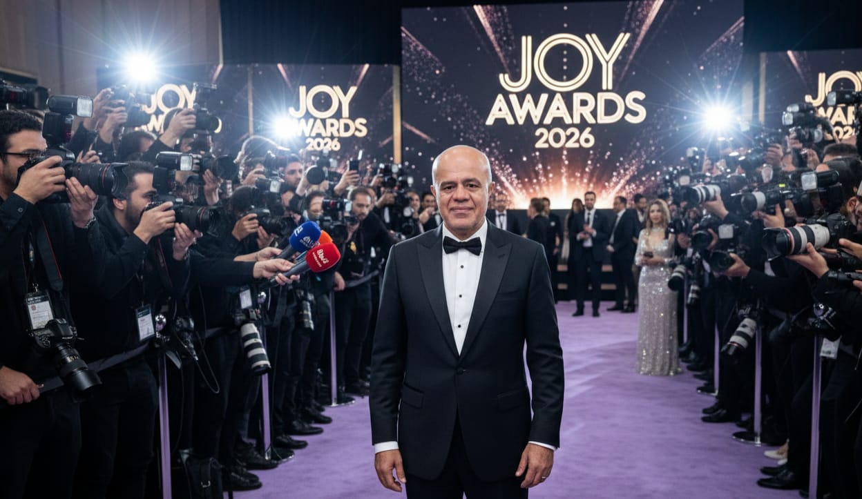 Ünlü magazinci Habib Aytekin, Joy Awards 2026'da sergilediği performansla Türk