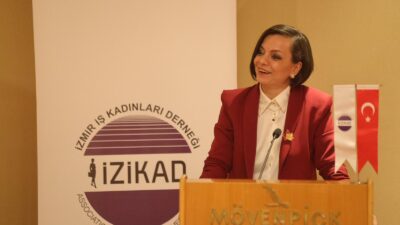 Karabağlar Belediye Başkanı Helil Kınay, İZİKAD buluşmasında konuştu: "Kadınlar sadece