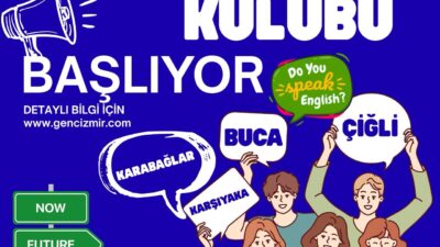 İzmir'de 6 ilçede kurulacak İngilizce Konuşma Kulüpleri ile gençler konuşma