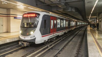 İzmir Metrosu'ndaki makas yenileme çalışması nedeniyle Fahrettin Altay - Narlıdere