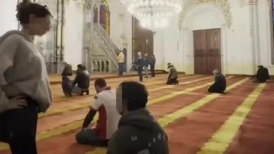 Aziziye Camii'nde video paylaşan genç kadın, emniyetteki ifadesinin ardından serbest