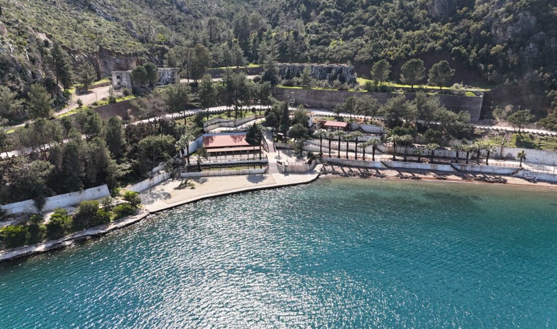 Marmaris'te 30 dönümlük atıl alan Muğla Büyükşehir tarafından kente kazandırıldı;