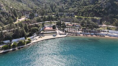 Marmaris'te 30 dönümlük atıl alan Muğla Büyükşehir tarafından kente kazandırıldı;