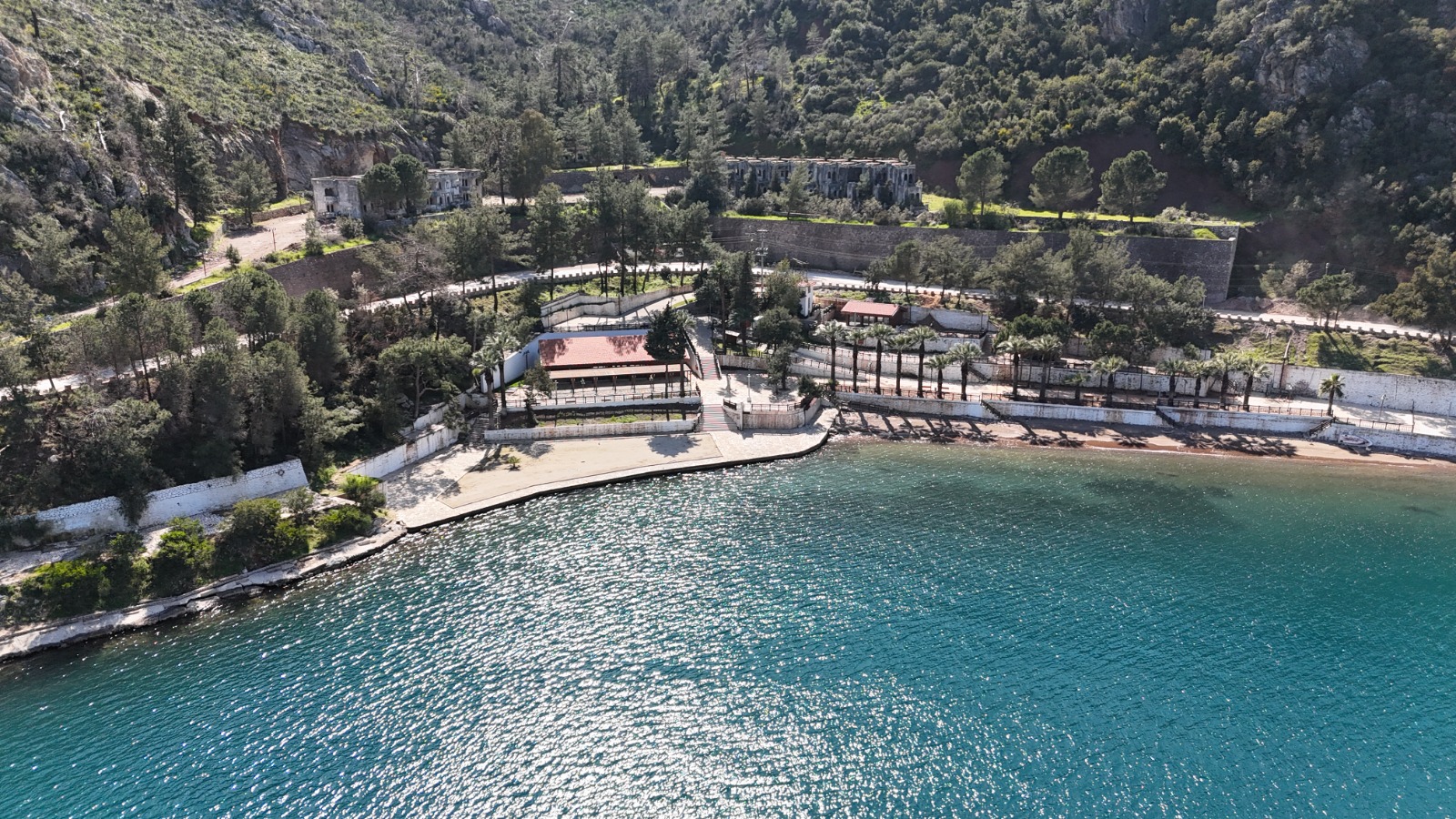 Marmaris'te 30 dönümlük atıl alan Muğla Büyükşehir tarafından kente kazandırıldı;