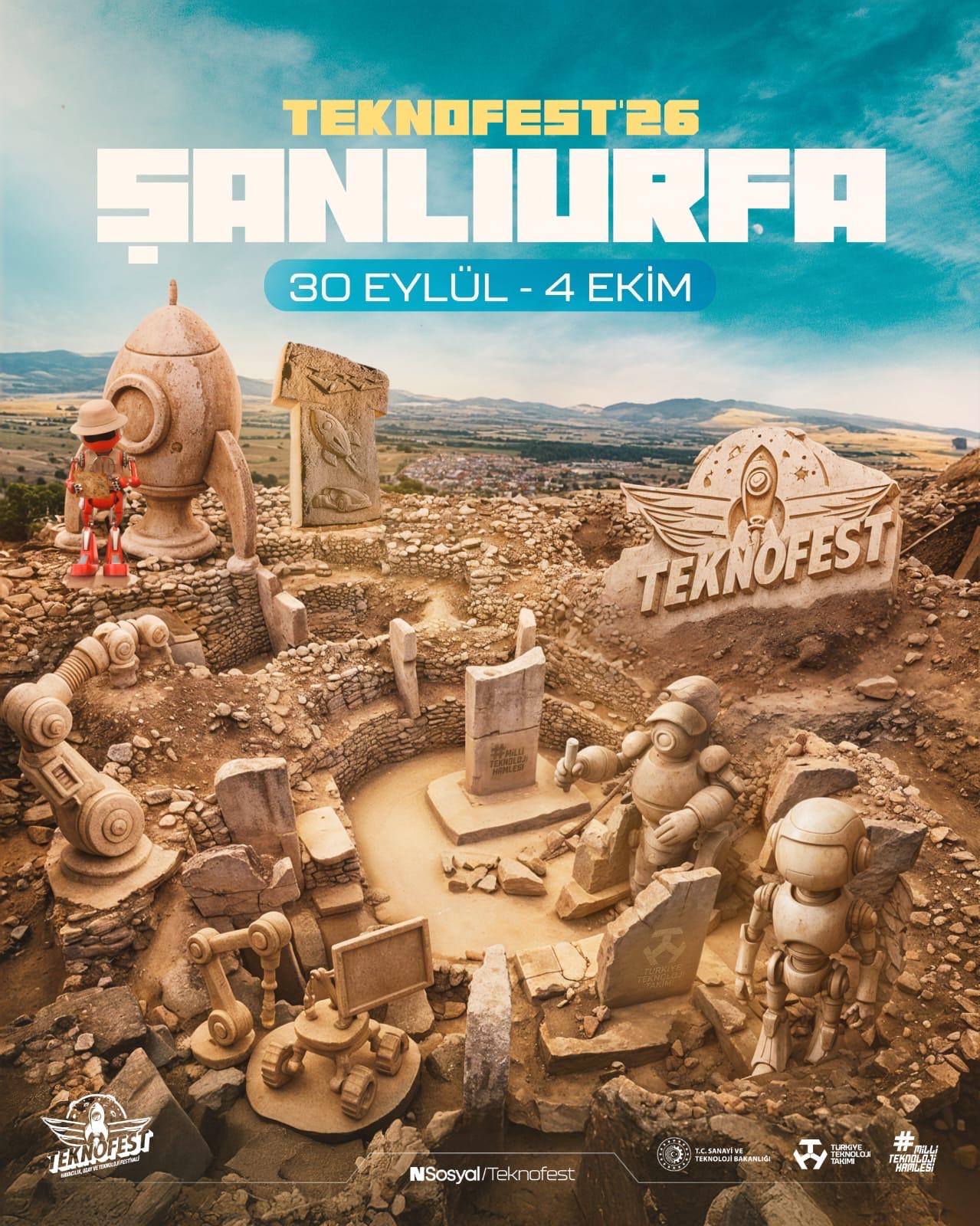 Ege Üniversitesi Rektörü Prof. Dr. Musa Alcı, TEKNOFEST 2026 Şanlıurfa