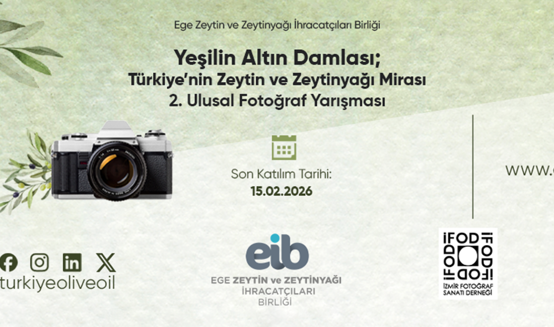ZEYTİNİN YOLCULUĞU SANATLA BULUŞUYOR: 100 BİN TL’Yİ AŞAN ÖDÜLLER Türkiye'nin zeytin mirasını kareleyen sanatçılar, profesyonel yazıcılar ve toplamda binlerce