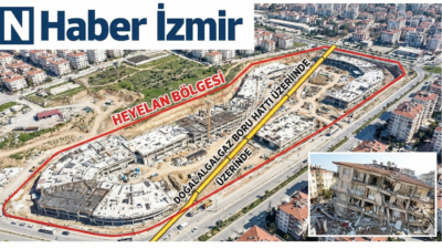 Buca AVM projelerinde doğalgaz hattı ve heyelan skandalı! İzgenç Yapı,