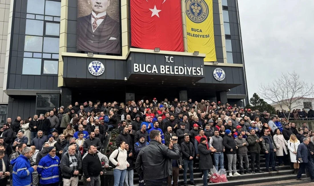 Buca Belediyesi İşçi Eylemi Sona Erdi! Maaş Sözü Krizin Fitilini Söndürdü Buca Belediyesi'nde işçi krizi çözüldü! Belediye yönetiminden gelen ödeme sözü