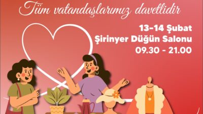 Buca Sevgililer Günü Pazarı açılıyor! 13-14 Şubat'ta Şirinyer'de kadın emeği