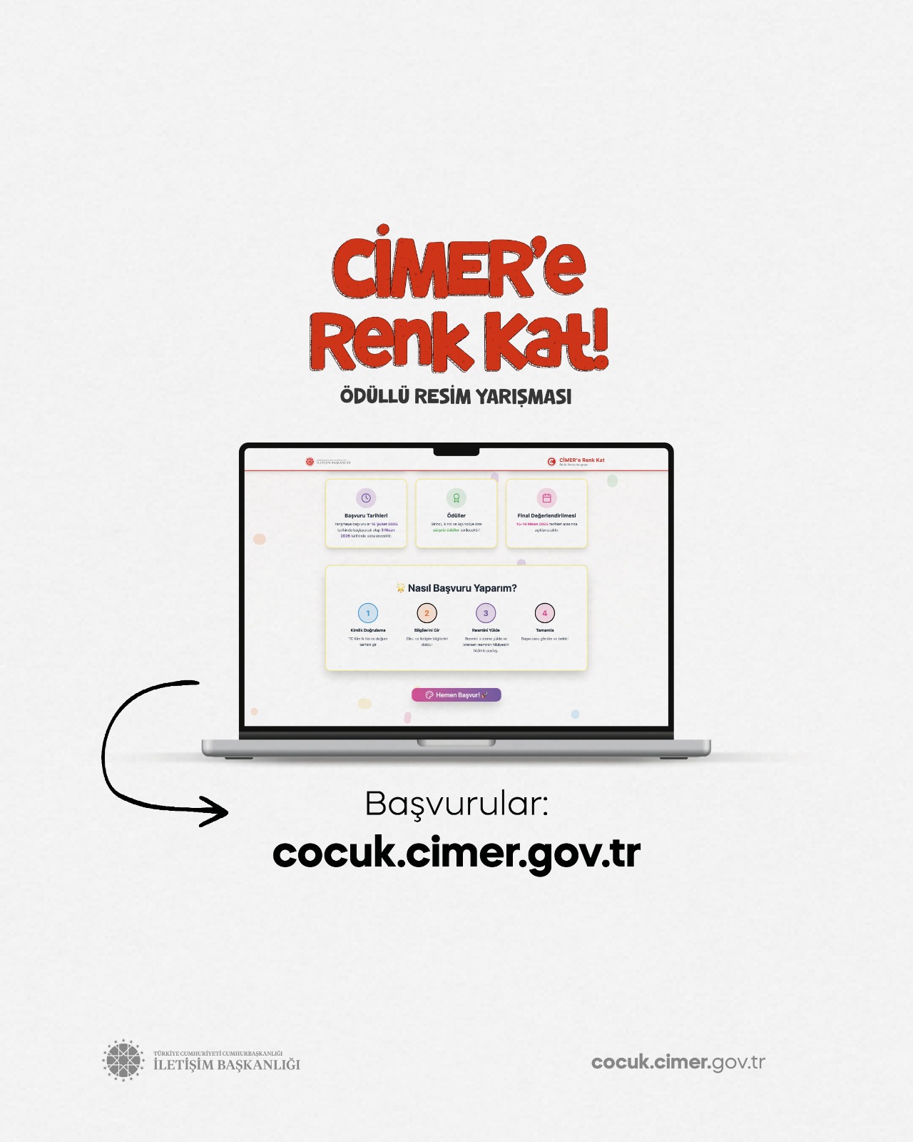 CİMER Resim Yarışması Başladı