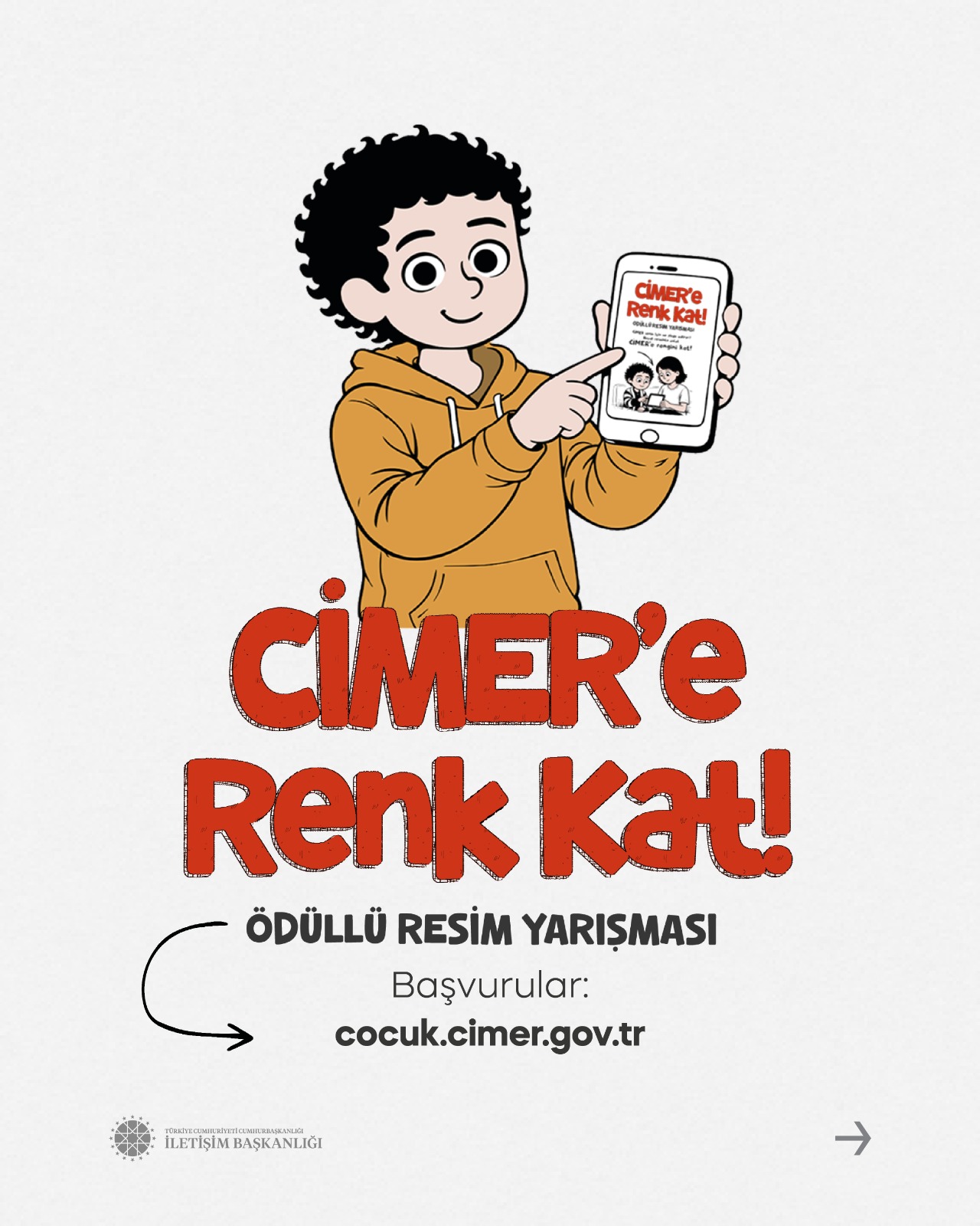 CİMER resim yarışması "CİMER’e Renk Kat" başvuruları başladı! İlkokul ve