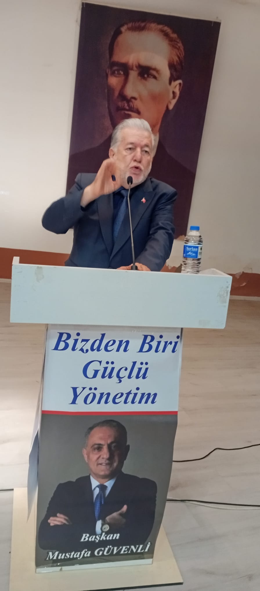 İESOB BAŞKANI YALÇIN ATA'NIN YOL ARKADAŞI MUSTAFA GÜVENLİ EZİCİ FARKLA KAZANDI