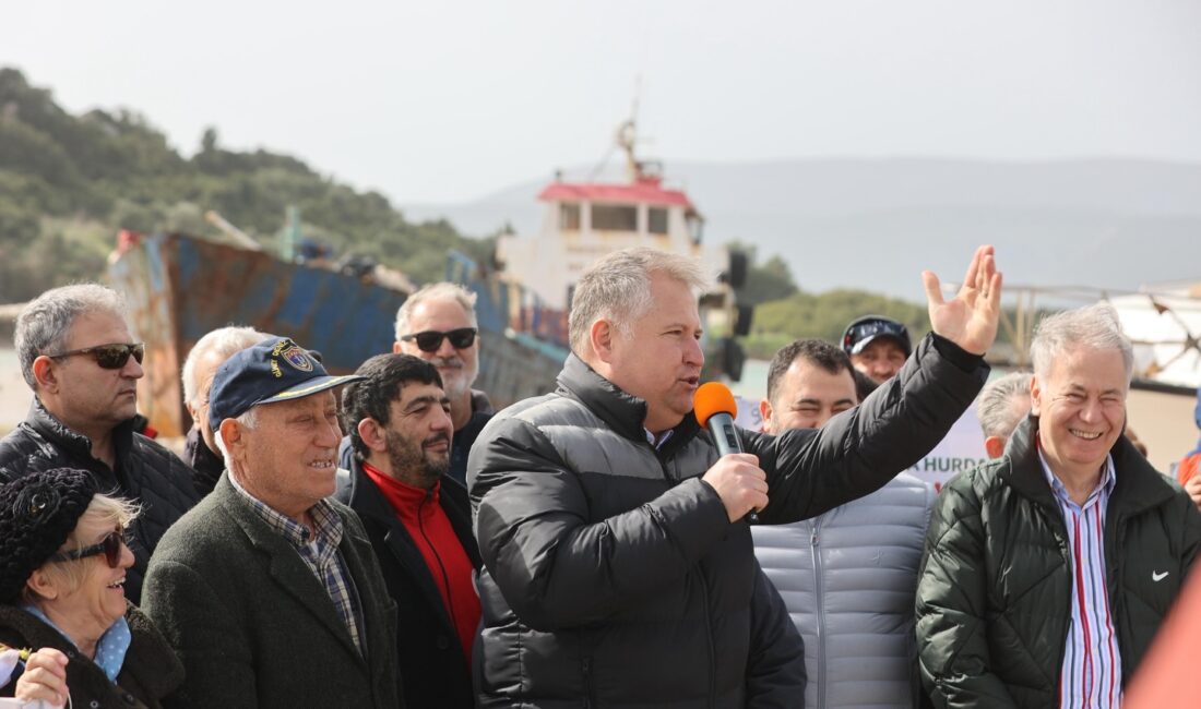 Selçuk Balkan Urla gemi sökümü için meydan okudu! "Parçalattırmayacağız, kirlettirmeyeceğiz"