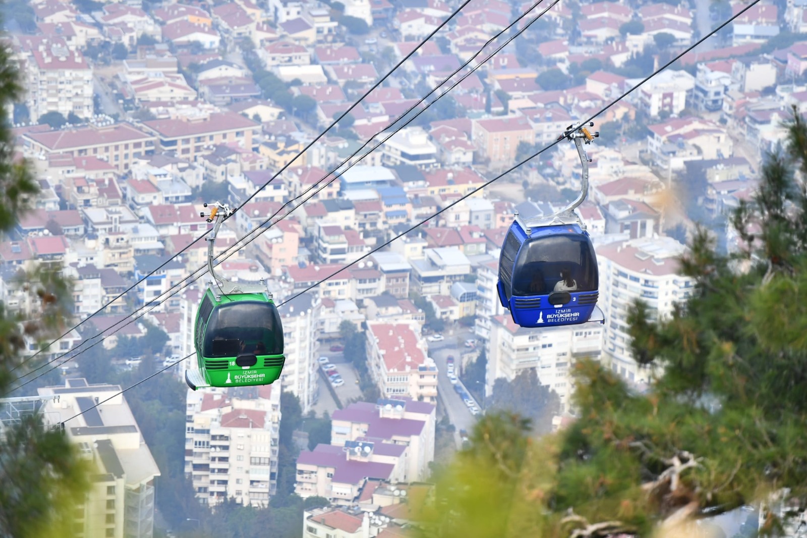 Balçova Teleferik Tesisleri 2 Mart'ta bakıma giriyor. Güvenli hizmet için
