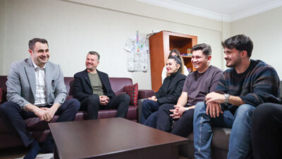 Buca Belediye Başkanı Görkem Duman ve CHP İl Başkanı Çağatay