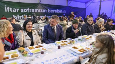 Buca'da Ramazan bereketi Şirinyer'de kurulan dev sofralarla paylaşılacak. Başkan Duman