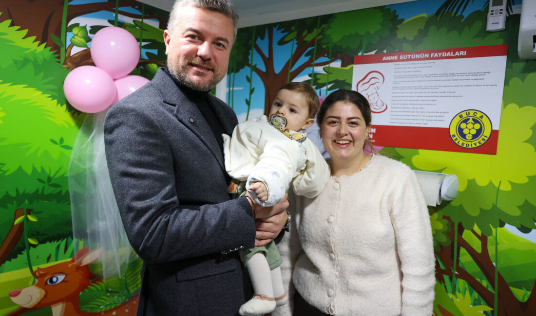 Buca'da annelere müjde! Buca Belediyesi ilk Bebek Bakım ve Emzirme