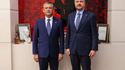 Buca Belediye Başkanı Görkem Duman, Ankara'da CHP lideri Özgür Özel'e